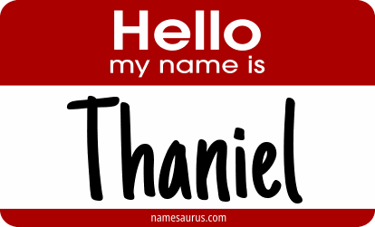 Hello my name is Thaniel png download
