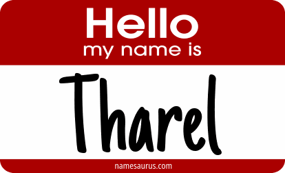 Hello my name is Tharel png download