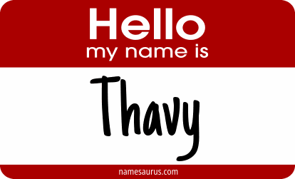 Hello my name is Thavy png download