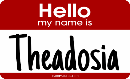 Hello my name is Theadosia png download