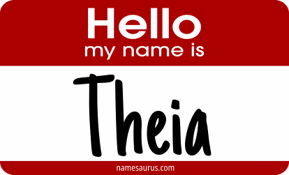 Hello my name is Theia png download