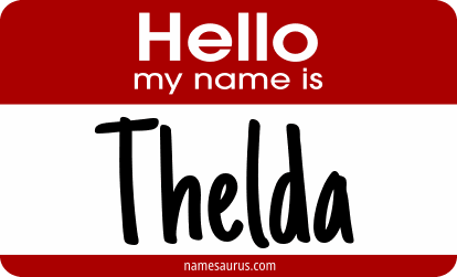 Hello my name is Thelda png download