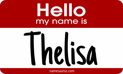 Hello my name is Thelisa png download