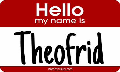 Hello my name is Theofrid png download