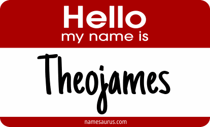 Hello my name is Theojames png download