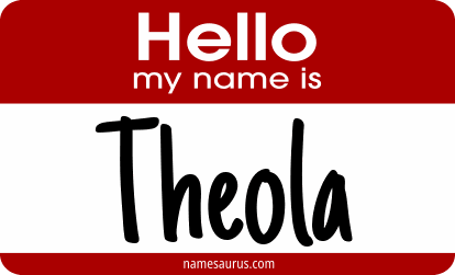 Hello my name is Theola png download