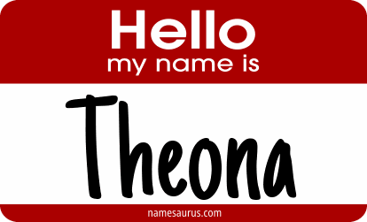 Hello my name is Theona png download