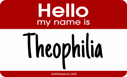 Hello my name is Theophilia png download