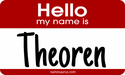 Hello my name is Theoren png download