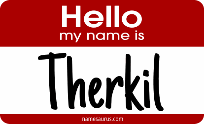 Hello my name is Therkil png download