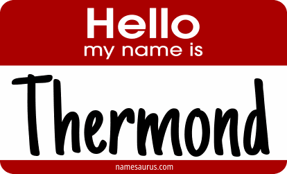 Hello my name is Thermond png download