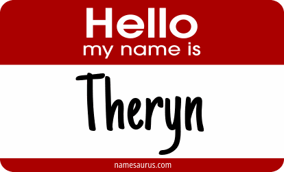 Hello my name is Theryn png download