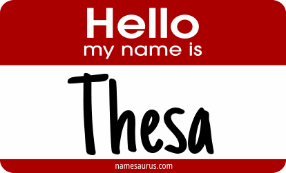 Hello my name is Thesa png download