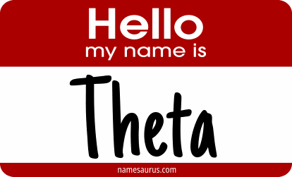 Hello my name is Theta png download