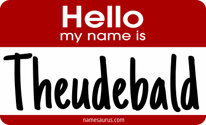 Hello my name is Theudebald png download