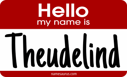 Hello my name is Theudelind png download