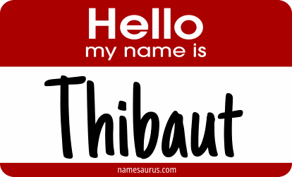 Hello my name is Thibaut png download