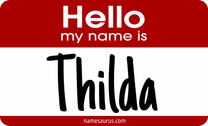 Hello my name is Thilda png download