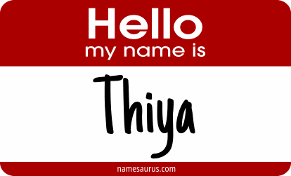 Hello my name is Thiya png download