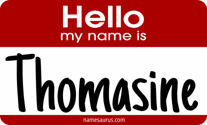 Hello my name is Thomasine png download