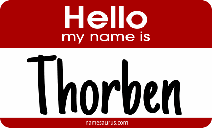 Hello my name is Thorben png download