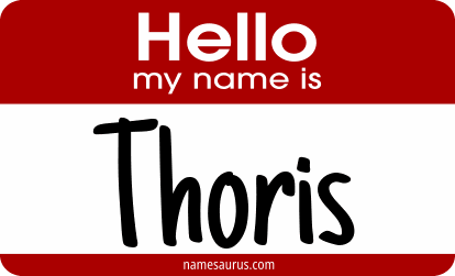 Hello my name is Thoris png download