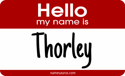 Hello my name is Thorley png download