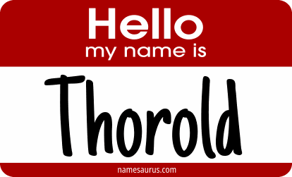 Hello my name is Thorold png download