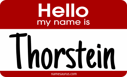 Hello my name is Thorstein png download