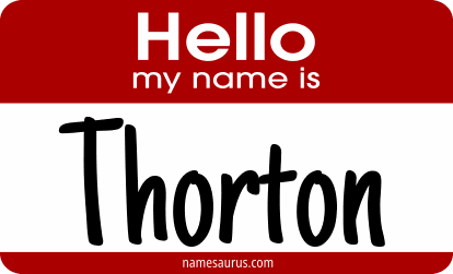Hello my name is Thorton png download