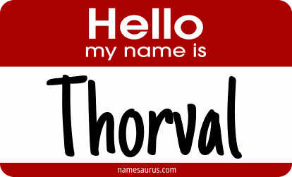 Hello my name is Thorval png download