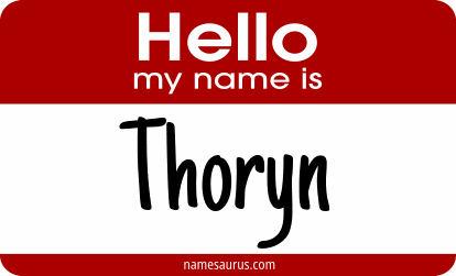 Hello my name is Thoryn png download