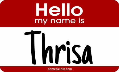 Hello my name is Thrisa png download