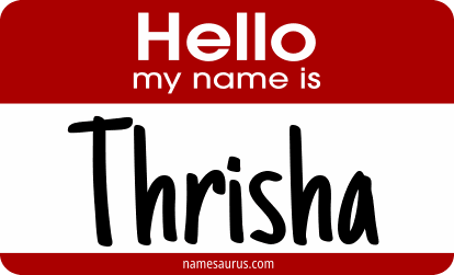 Hello my name is Thrisha png download