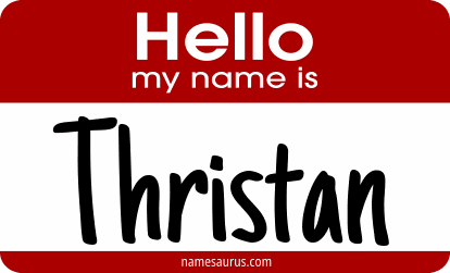 Hello my name is Thristan png download