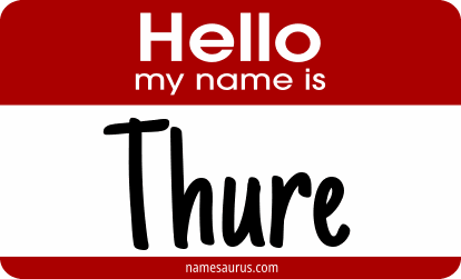 Hello my name is Thure png download