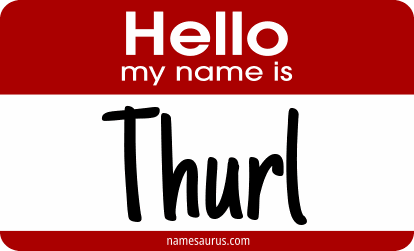 Hello my name is Thurl png download