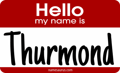 Hello my name is Thurmond png download