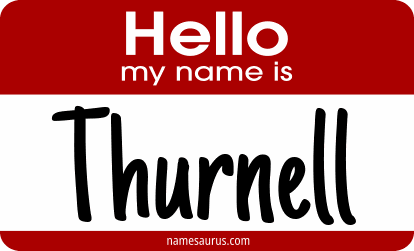 Hello my name is Thurnell png download