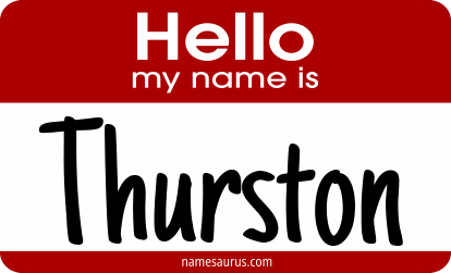 Hello my name is Thurston png download