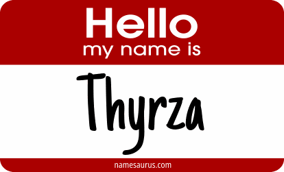 Hello my name is Thyrza png download