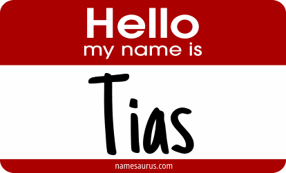 Hello my name is Tias png download