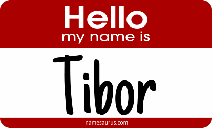 Hello my name is Tibor png download