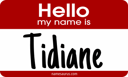 Hello my name is Tidiane png download