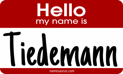 Hello my name is Tiedemann png download