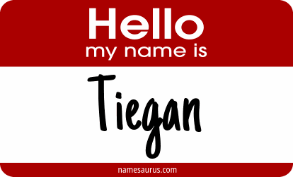 Hello my name is Tiegan png download