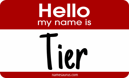 Hello my name is Tier png download