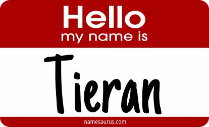 Hello my name is Tieran png download