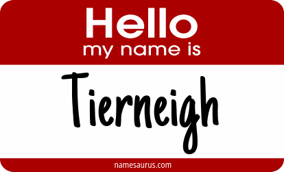 Hello my name is Tierneigh png download