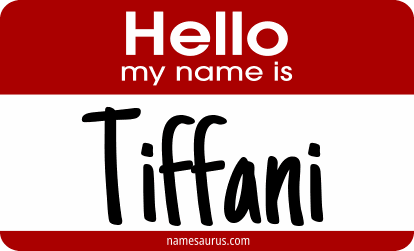 Hello my name is Tiffani png download